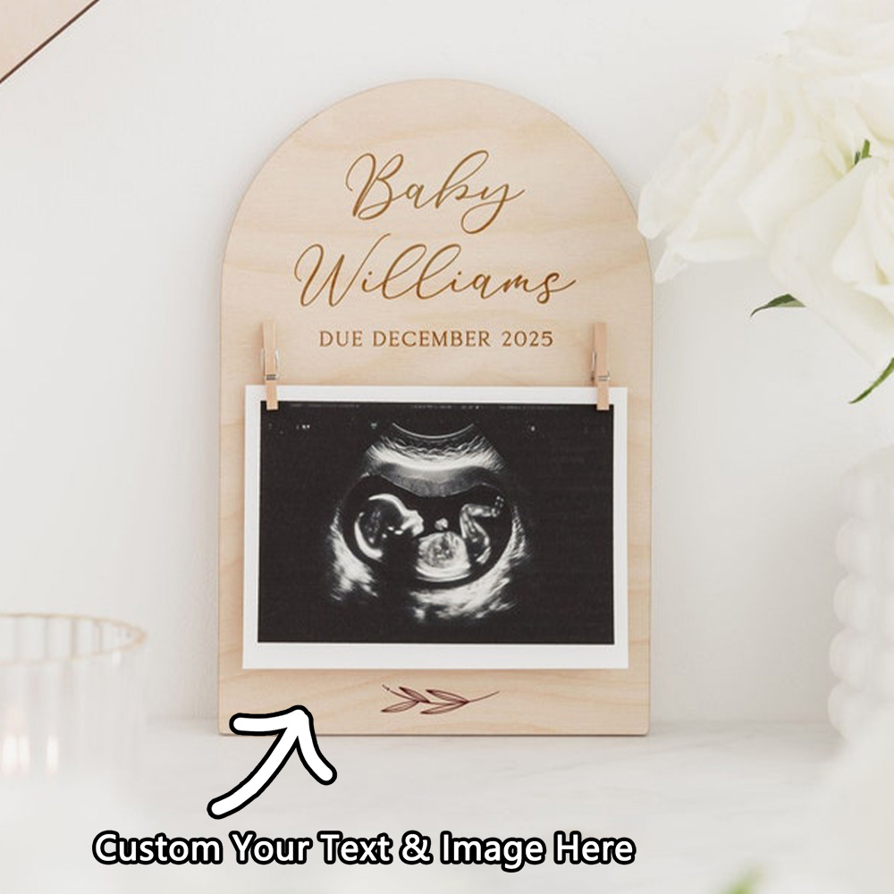 Picture Frame - Panneau d'annonce de grossesse personnalisé |