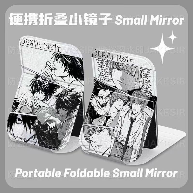 Decorative Mirror - Miroir de maquillage pliable Death Note