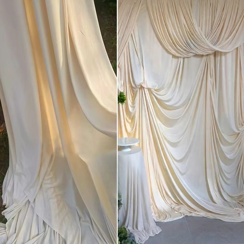 Tissu extensible en soie de la - Curtain Curtain avis et prix