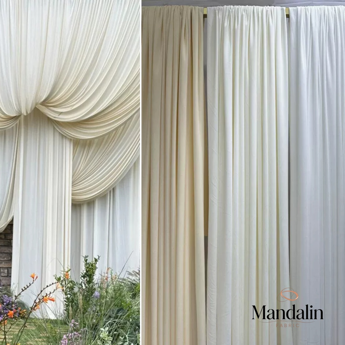 Tissu extensible en soie de la - Curtain Curtain avis et prix