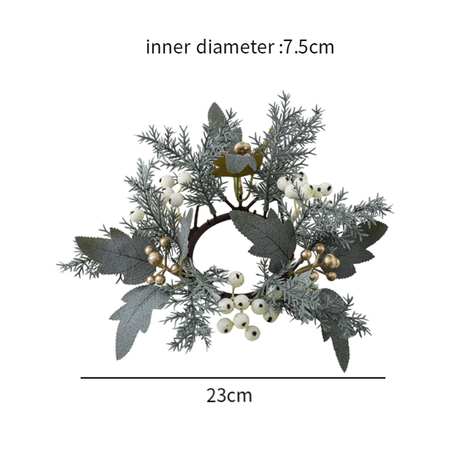 Couronne de bougies artificiel - Candle Holder Decor avis et prix