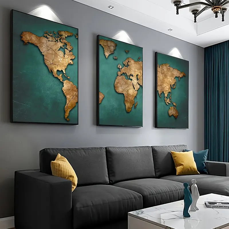 Affiches sur toile rétro de la - Abstract Canvas Set avis et prix