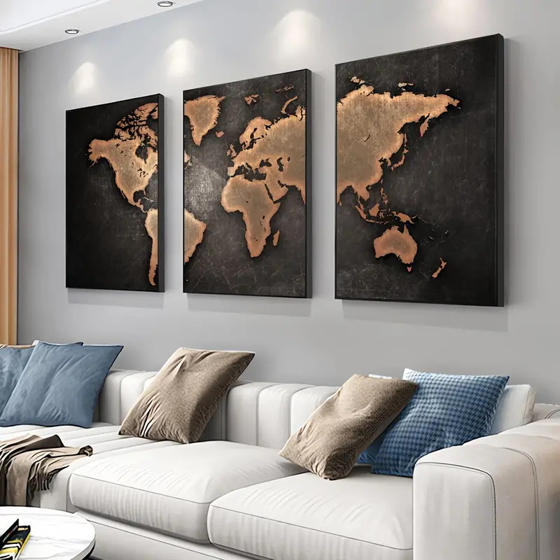Affiches sur toile rétro de la - Abstract Canvas Set avis et prix