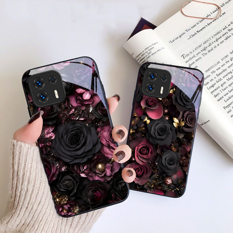 Pétales de fleurs rouge vin po - Vase Decor avis et prix