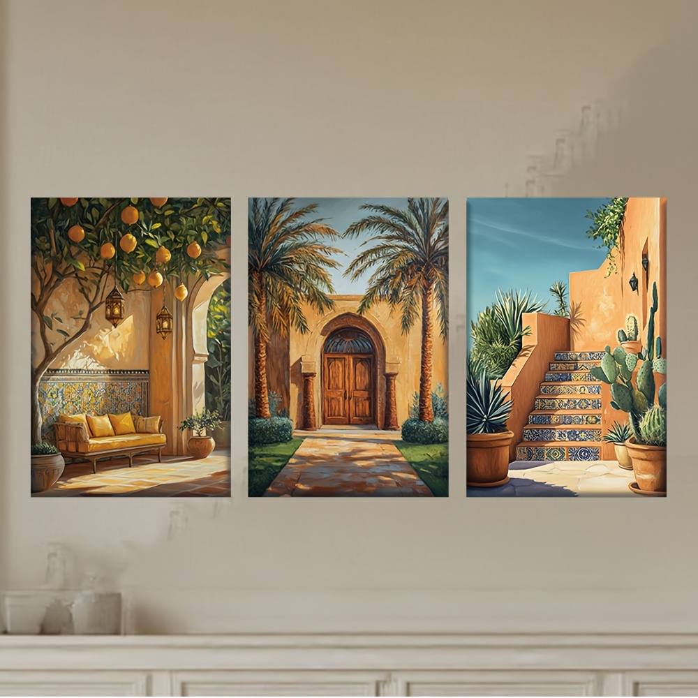 Lot de 3 tableaux sur toile sa - Abstract Canvas Set avis et prix