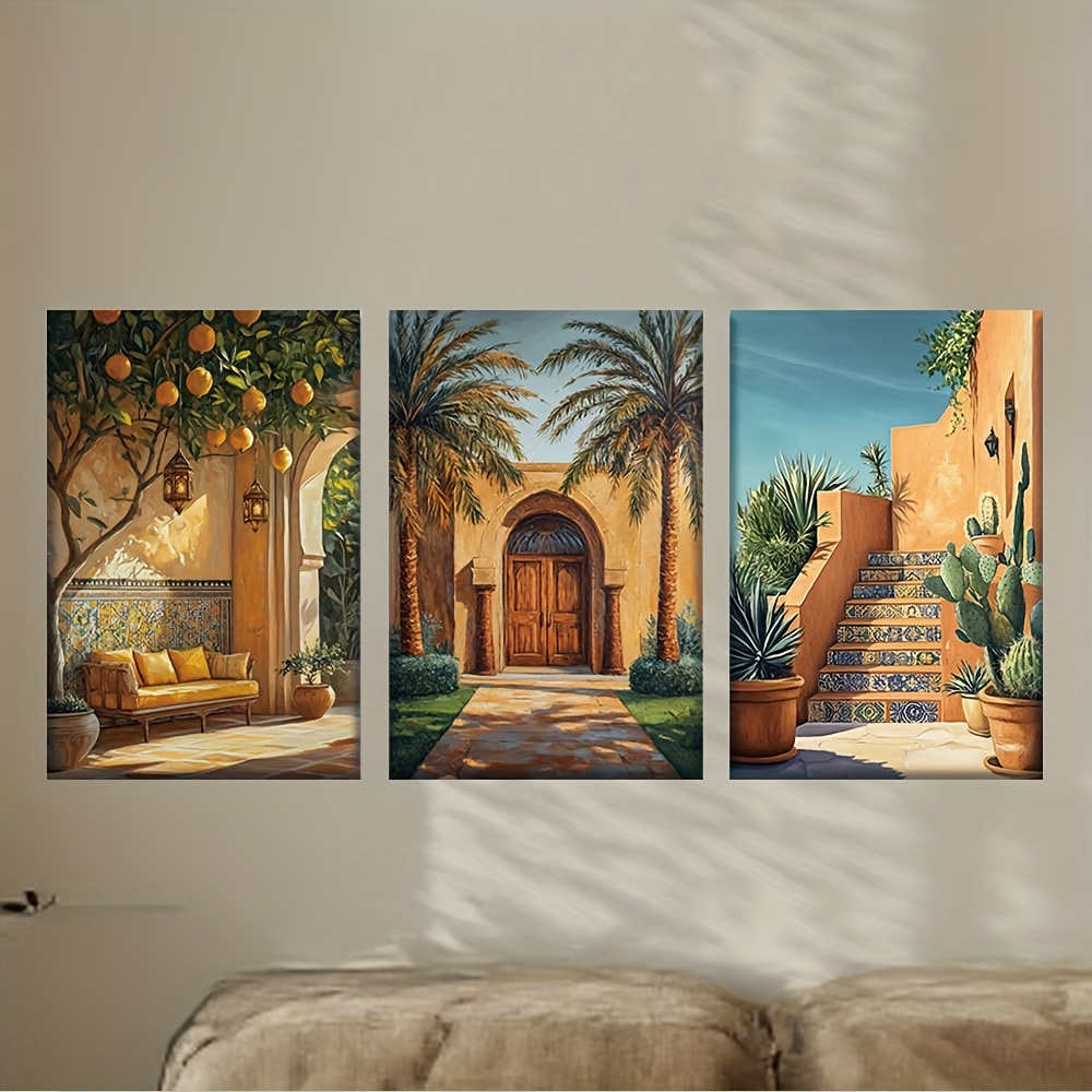 Lot de 3 tableaux sur toile sa - Abstract Canvas Set avis et prix