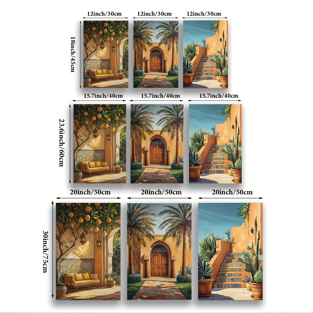 Lot de 3 tableaux sur toile sa - Abstract Canvas Set avis et prix