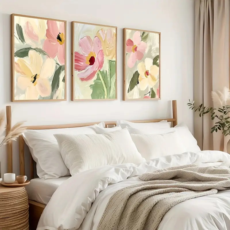 Affiches en toile florale Past - Abstract Canvas Set avis et prix
