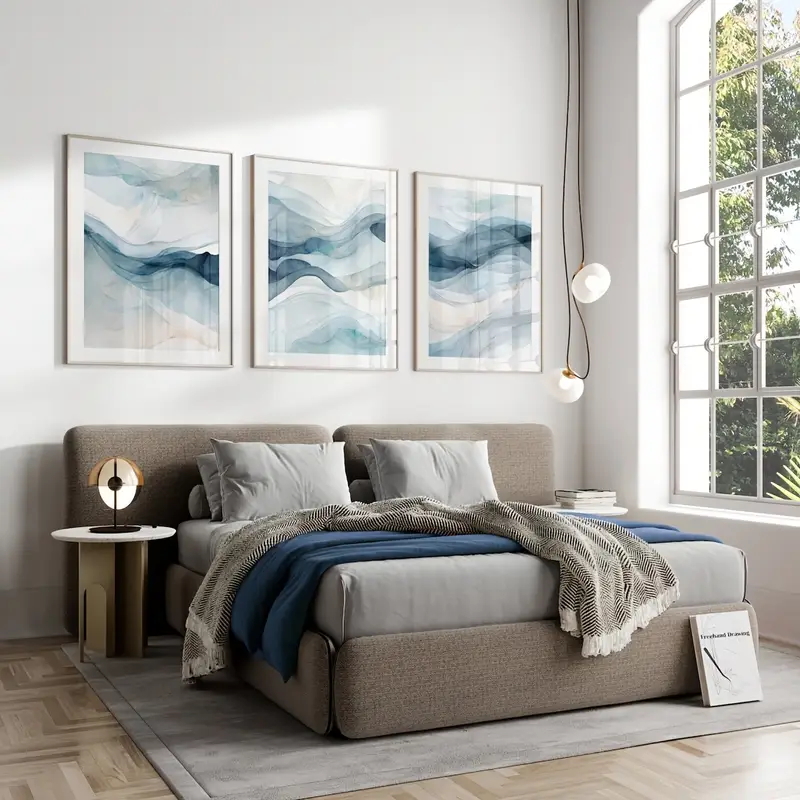 3 pièces/ensemble moderne abst - Abstract Canvas Set avis et prix