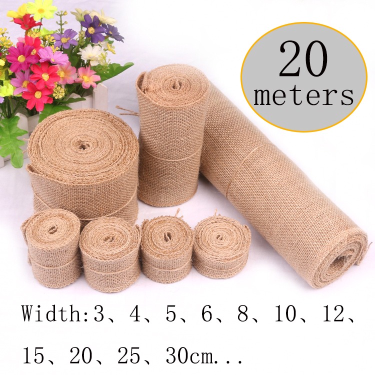 Ruban en toile de jute naturel - Table Runner avis et prix
