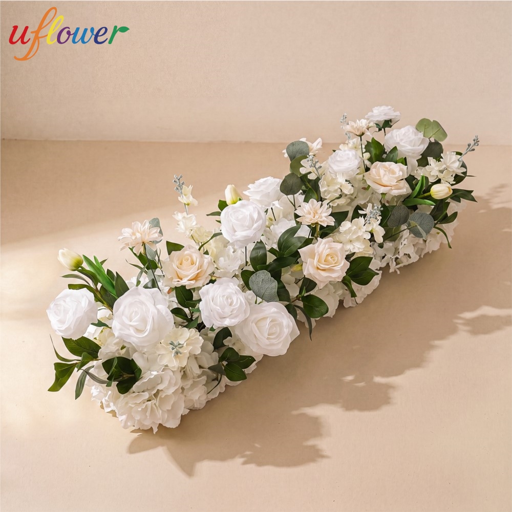 Uflower Rose Greenery Flower R - Table Runner avis et prix