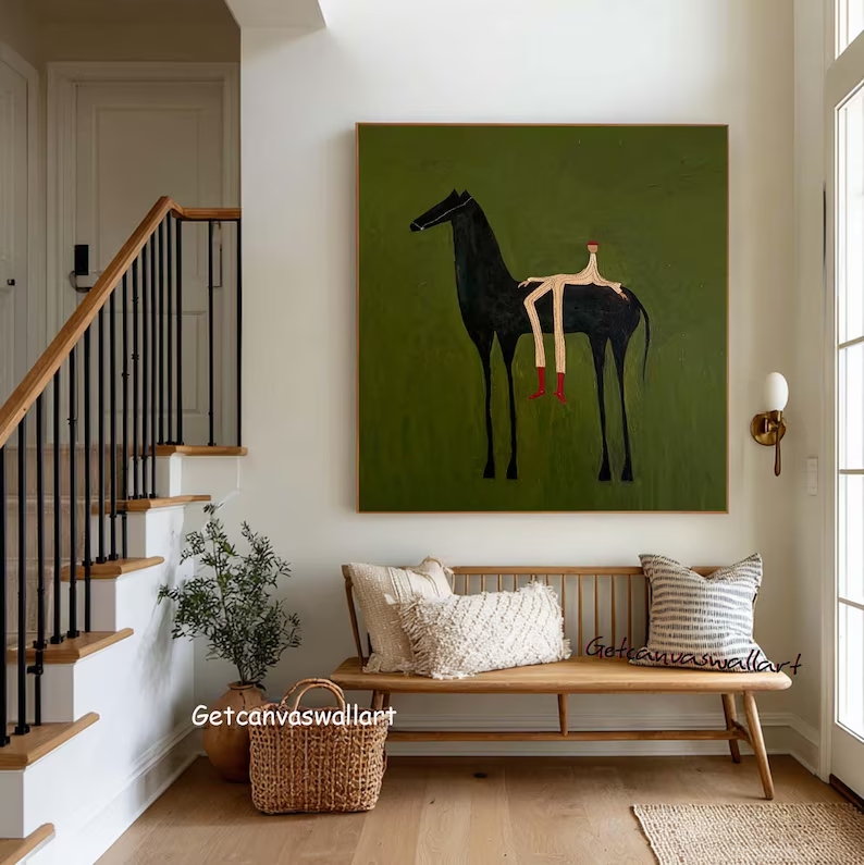 Impression sur toile d'art mur - Interior Design Living Room avis et prix