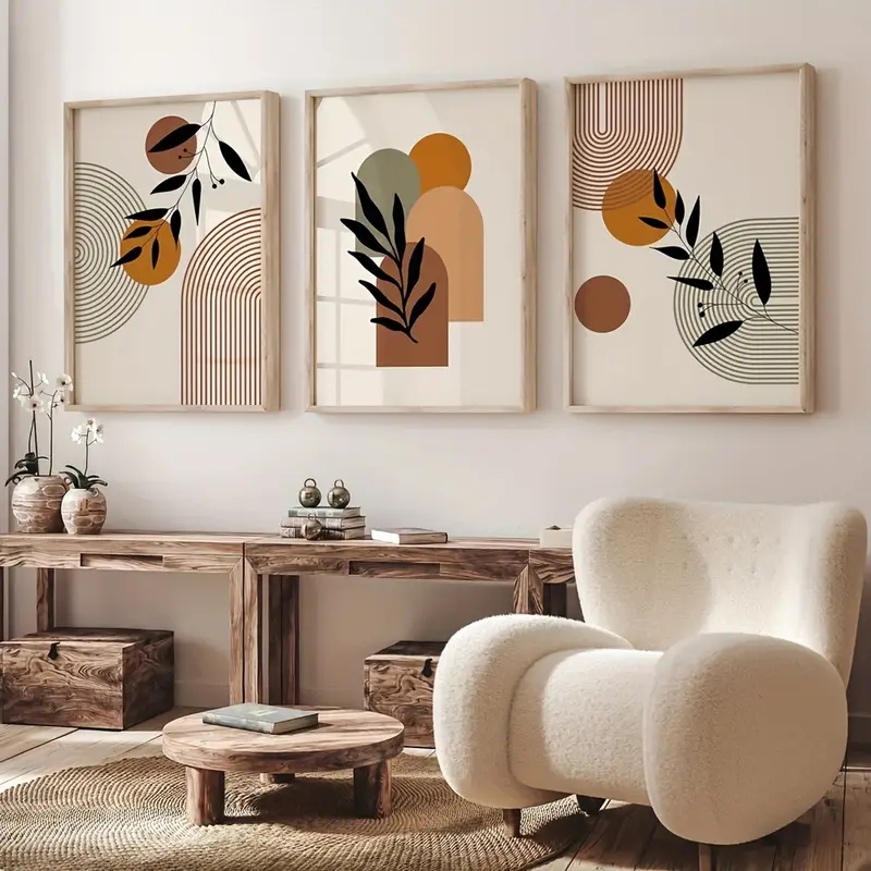 Lot de 3 affiches abstraites g - Abstract Canvas Set avis et prix